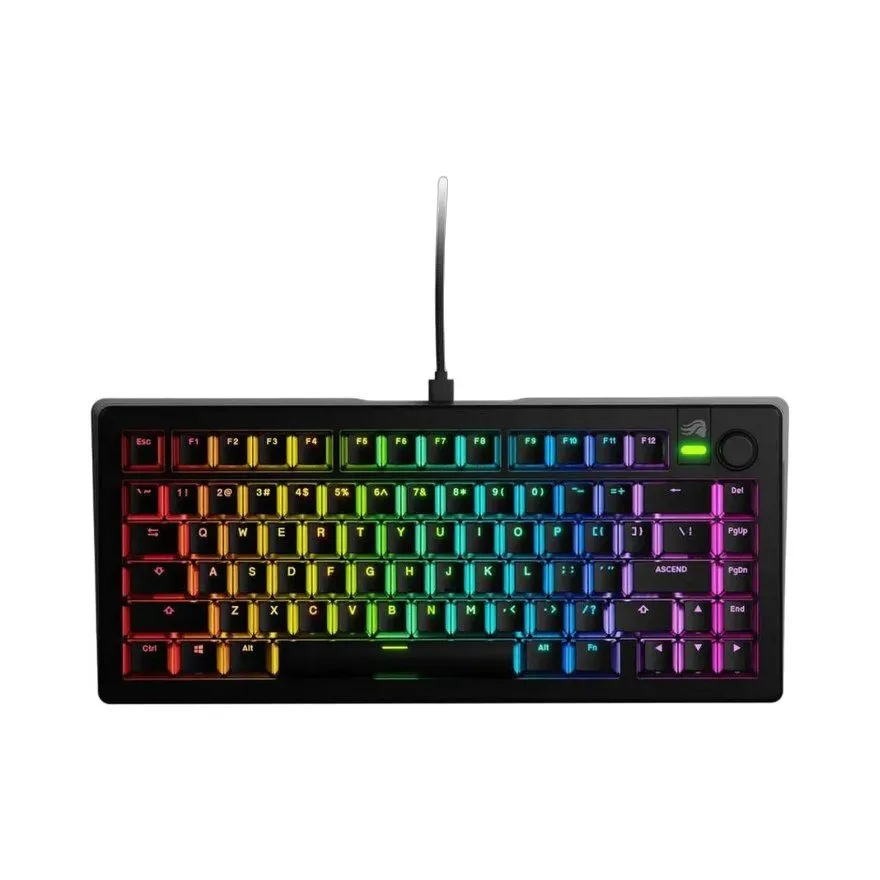 Tastatura Glorious GMMK 3 75% Pre-built ANSI Modularna Black