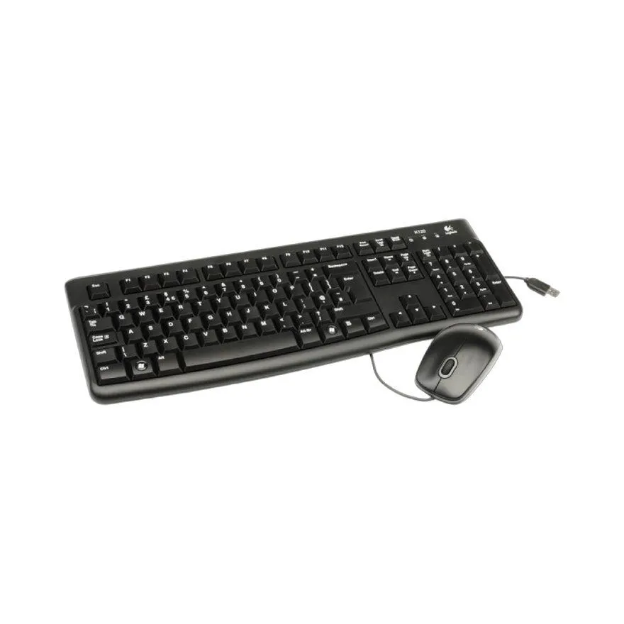 Tastatura Logitech Desktop (MK120) Membranska Žična / Full Size / Black