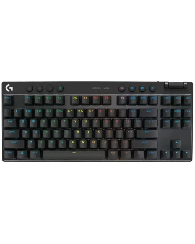 Tastatura Logitech G PRO X TKL Lightspeed Wireless Tactile US Black