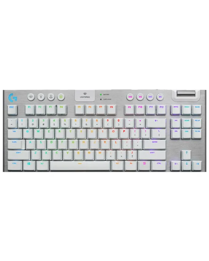 Tastatura Logitech G915 Lightspeed Tenkeyless Wireless White 920-009664