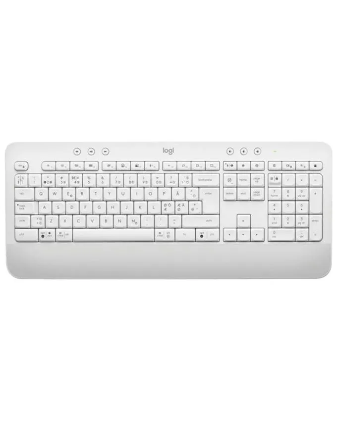 Tastatura Logitech K650 Signature Wireless US White