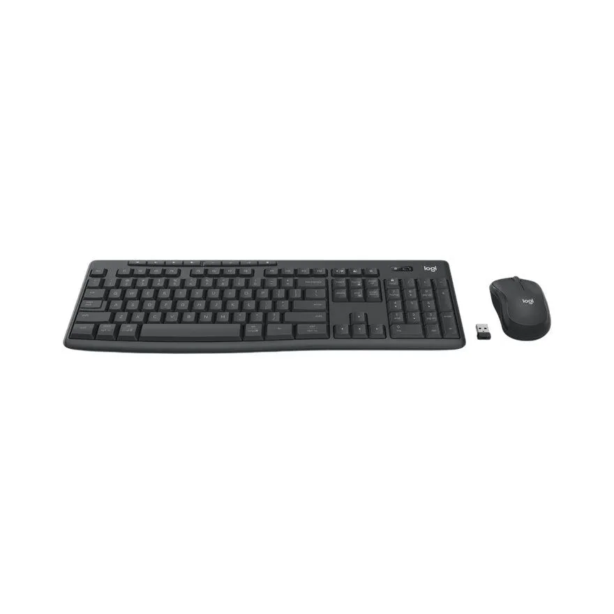 Tastatura Logitech MK370 Combo Wireless US Black