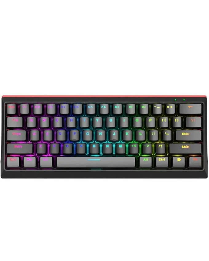 Tastatura Marvo KG962 60% Red Switch Black