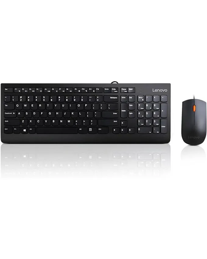 Tastatura + miš Lenovo 300 US Black