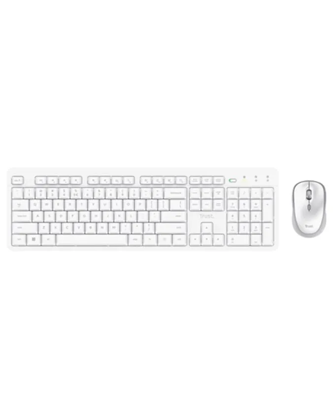 Tastatura + miš Trust Ody II Wireless White