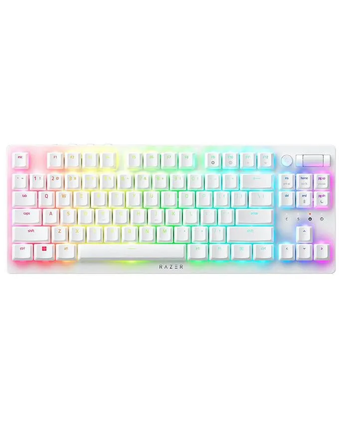 Tastatura Razer DeathStalker V2 Pro Tenkeyless Wireless Linear Red Switch White