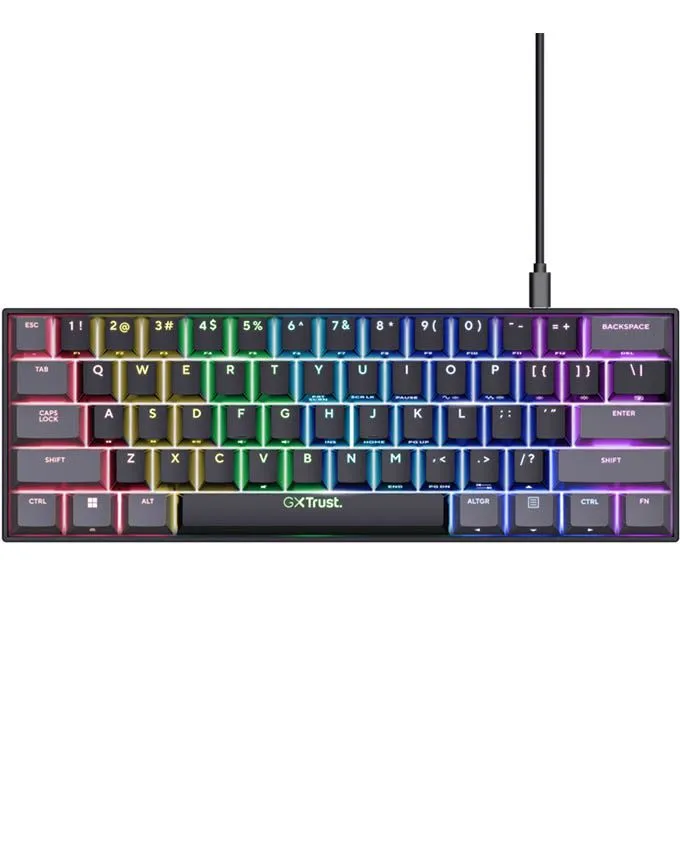 Tastatura Trust GXT 867 Acira 60% Mini