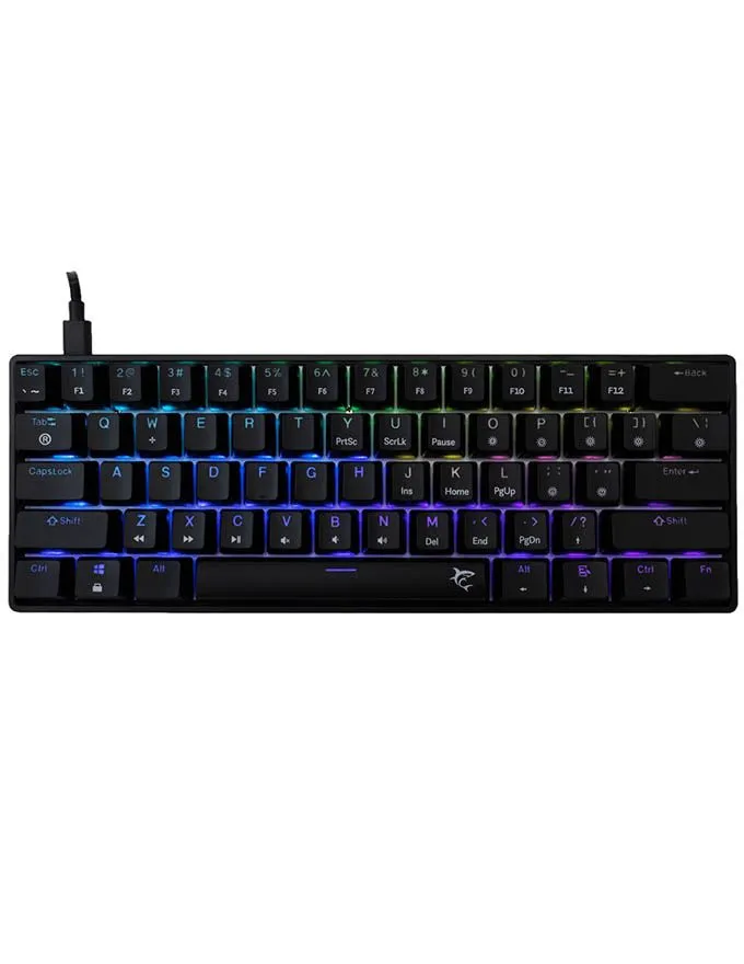 Tastatura White Shark Shinobi 2 Black - Blue Switch 60% US