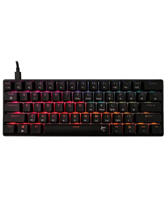 Tastatura White Shark Shinobi 2 Black - Red Switch US