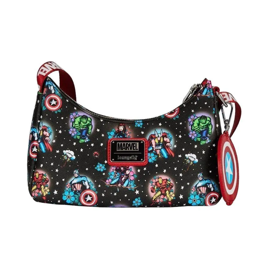 Torba Loungefly Marvel Avengers Tattoo Shoulder Bag