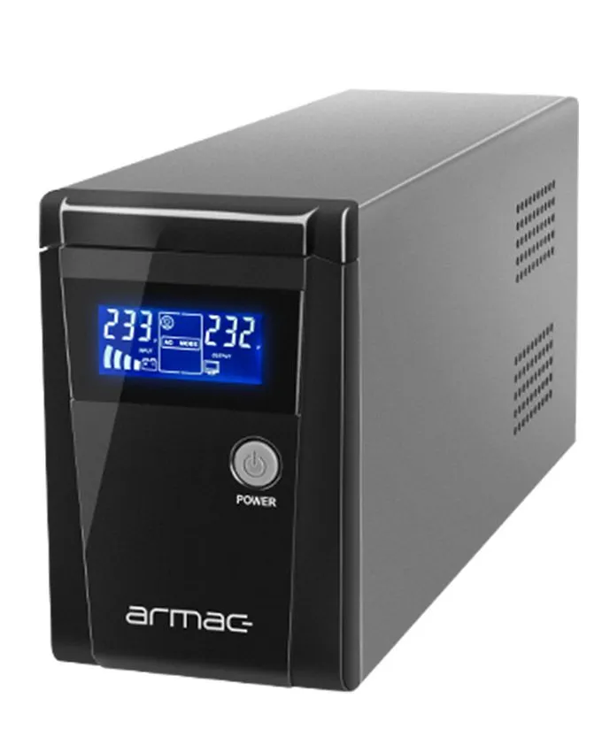 UPS Armac 1500VA, 950W, 3X 230V Schuko OUT, RJ11/RJ45 IN/OUT, USB, LCD, Metal Case (O/1500F/LCD)