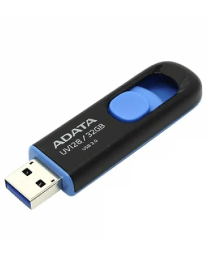 USB Flash ADATA 32GB 3.1 AUV128-32G-RBE Black Blue