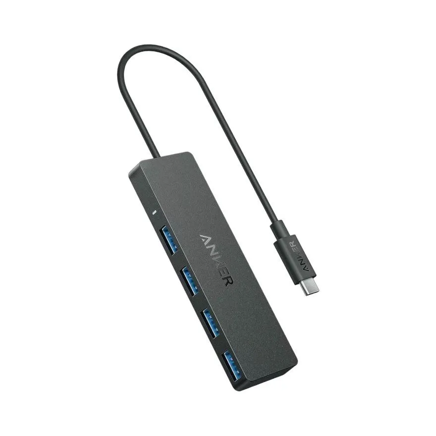 USB Hub Anker 4in1 5Gbps Black