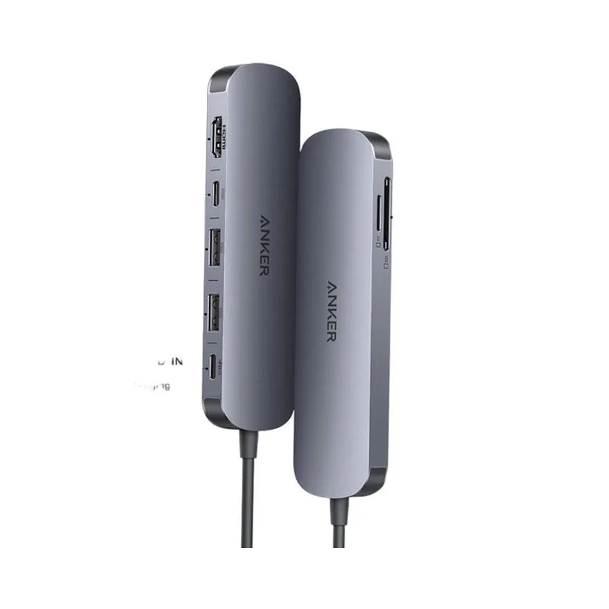 USB Hub Anker Nano 7u1 USB-C Gray
