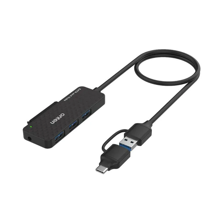 USB Hub Onten UCA312 Black