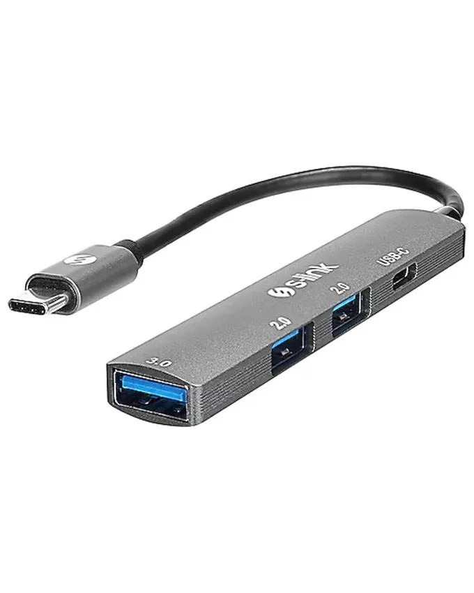 USB Hub S-LINK SWV-USBC023 4u1