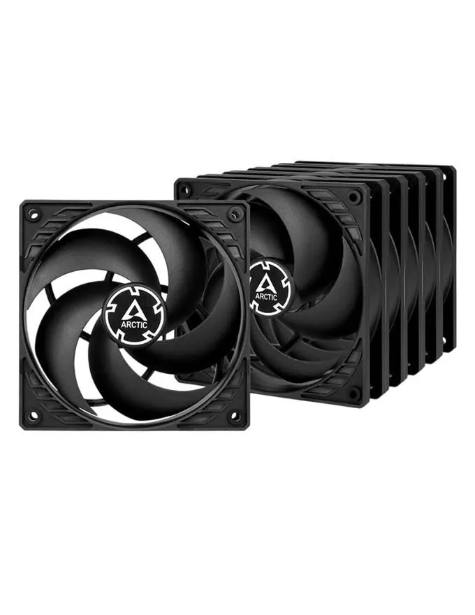 Ventilator Arctic F12 PWM PST ACFAN00250A 5-pack Black