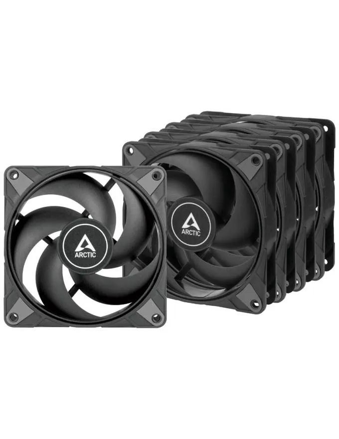 Ventilator Arctic P12 MAX 5-pack Black