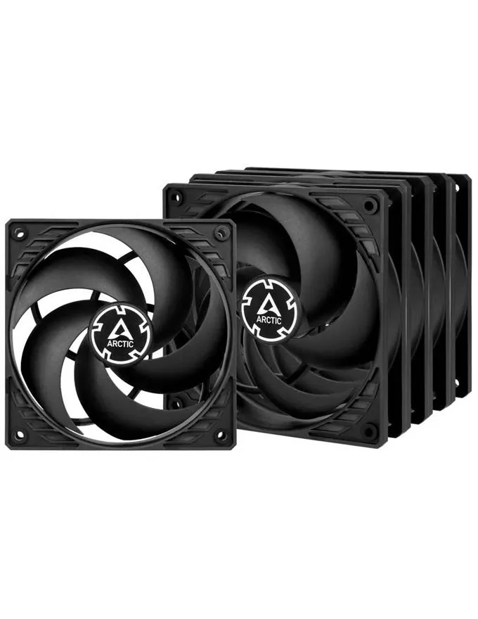Ventilator Arctic P12 PWM PST ACFAN00137A 5-pack Black