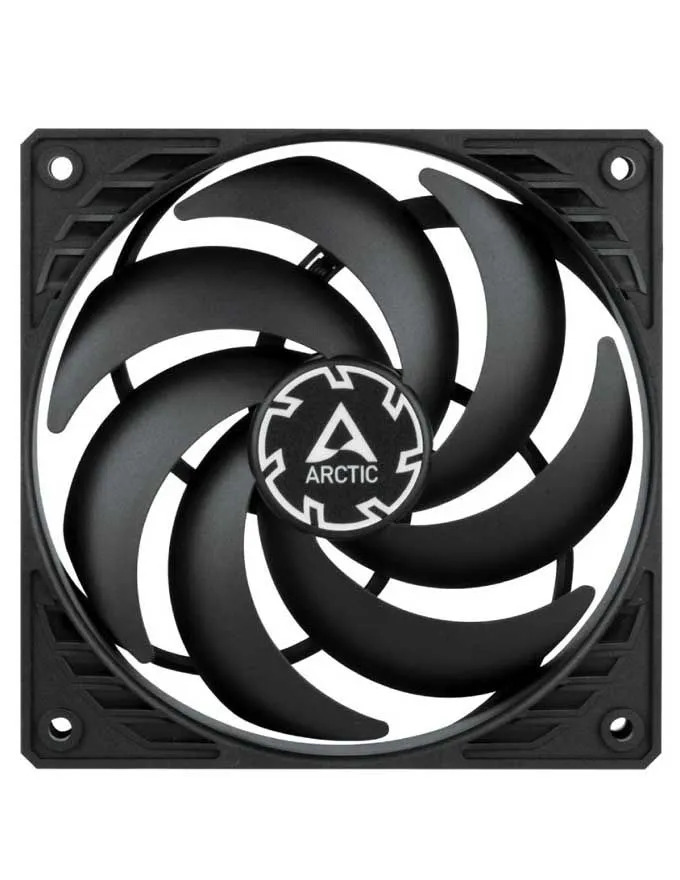 Ventilator Arctic P12 Slim PWM PST 3-pack Black
