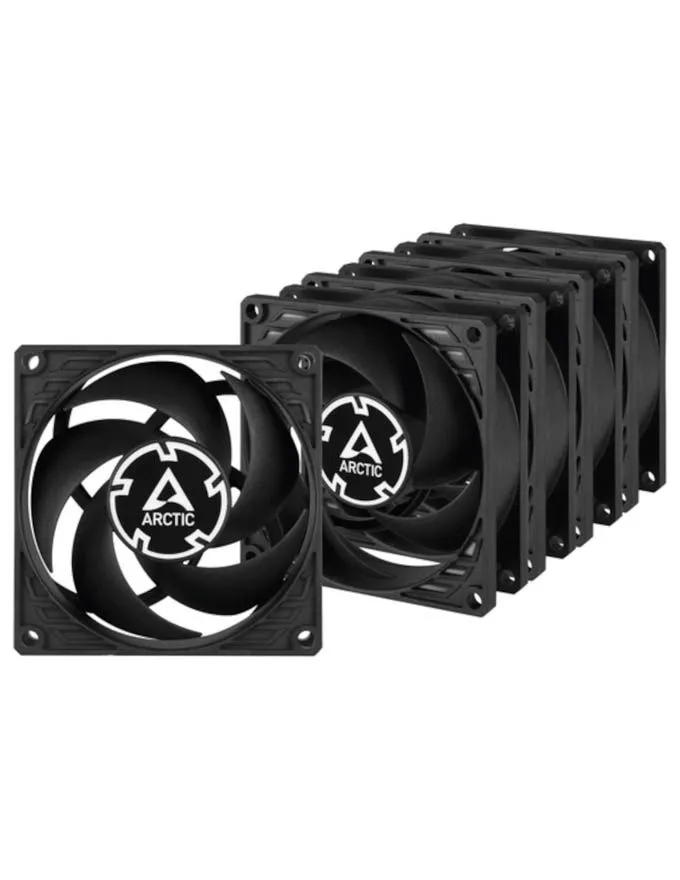 Ventilator Arctic P8 PWM PST 5u1 Black