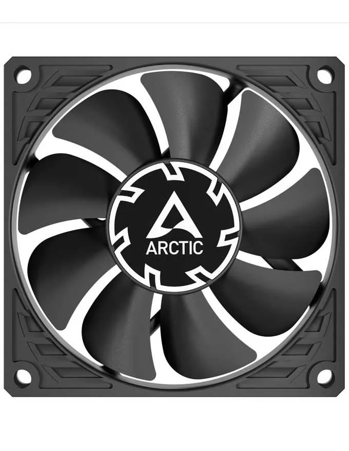 Ventilator Arctic P8 Slim PWM PST ACFAN00295A Black