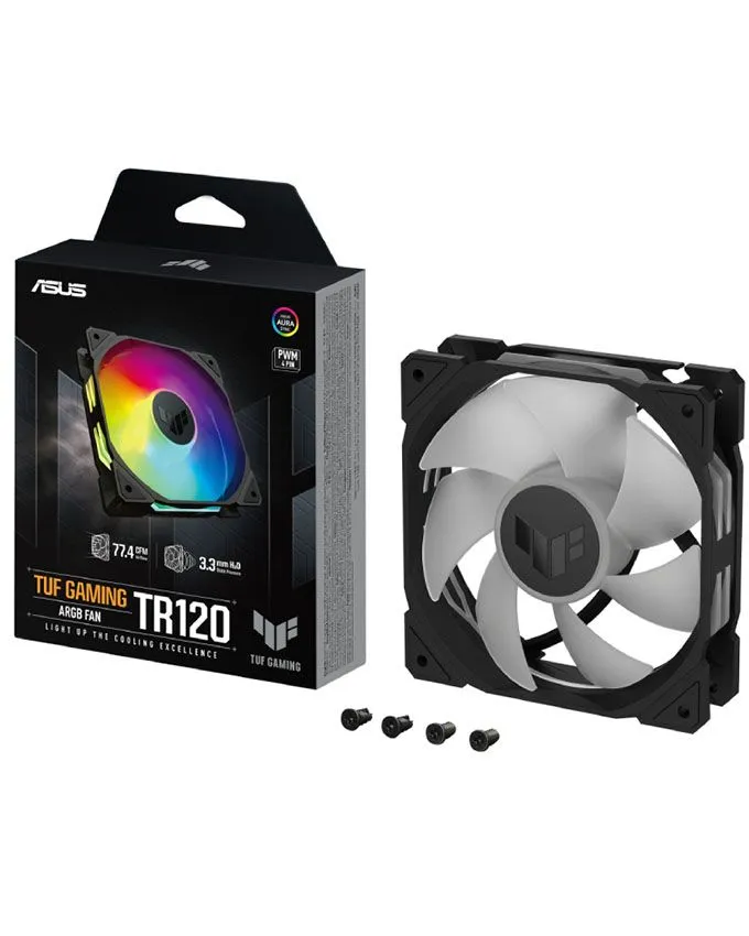 Ventilator ASUS TUF Gaming TR120 ARGB Black