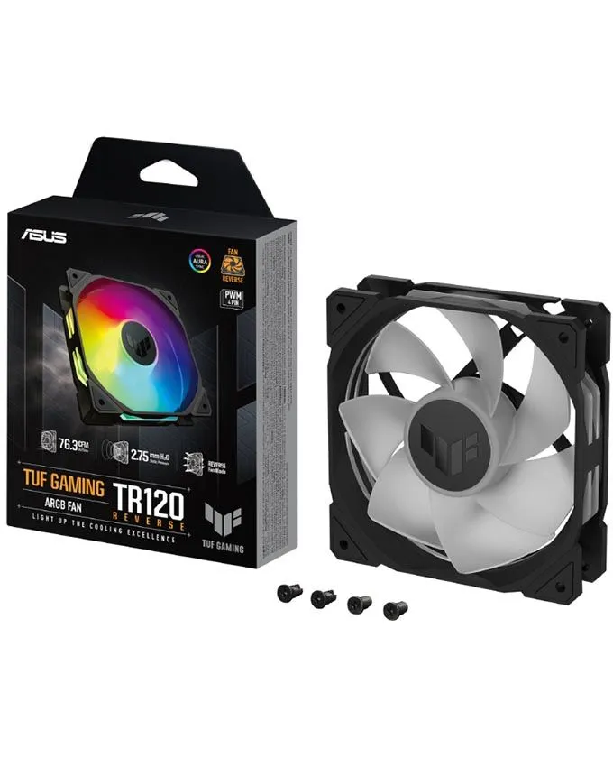 Ventilator ASUS TUF Gaming TR120 ARGB Reverse Black