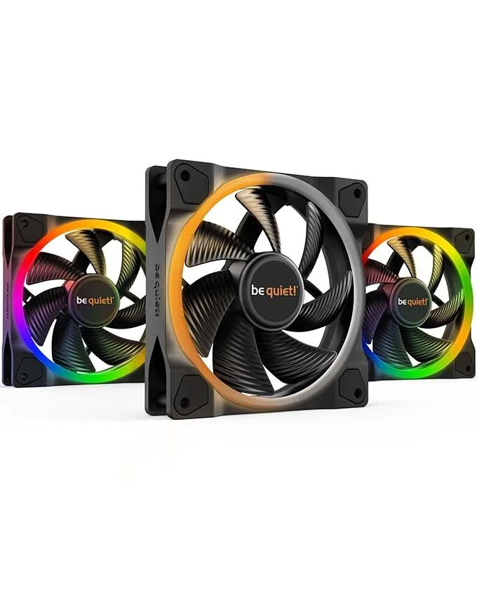 Ventilator Be Quiet Light Wings 120mm Triple Pack BL076 Black