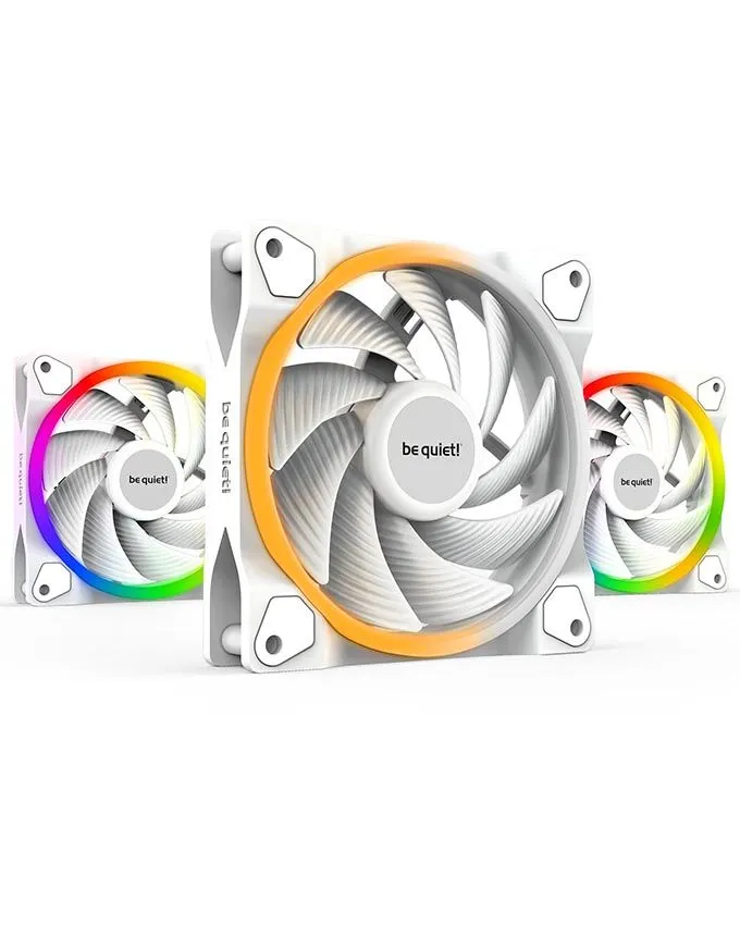 Ventilator Be Quiet Light Wings 120mm Triple Pack BL101 White