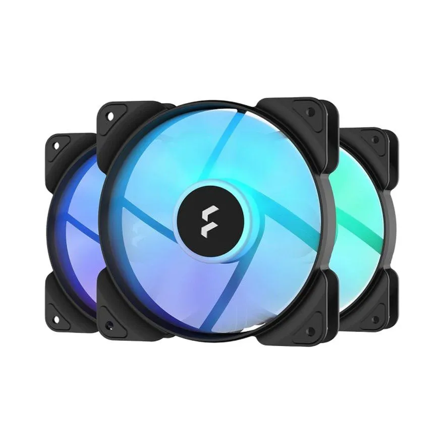 Ventilator Fractal Design Aspect 12 RGB Black Frame FD-F-AS1-1206 3-pack Black