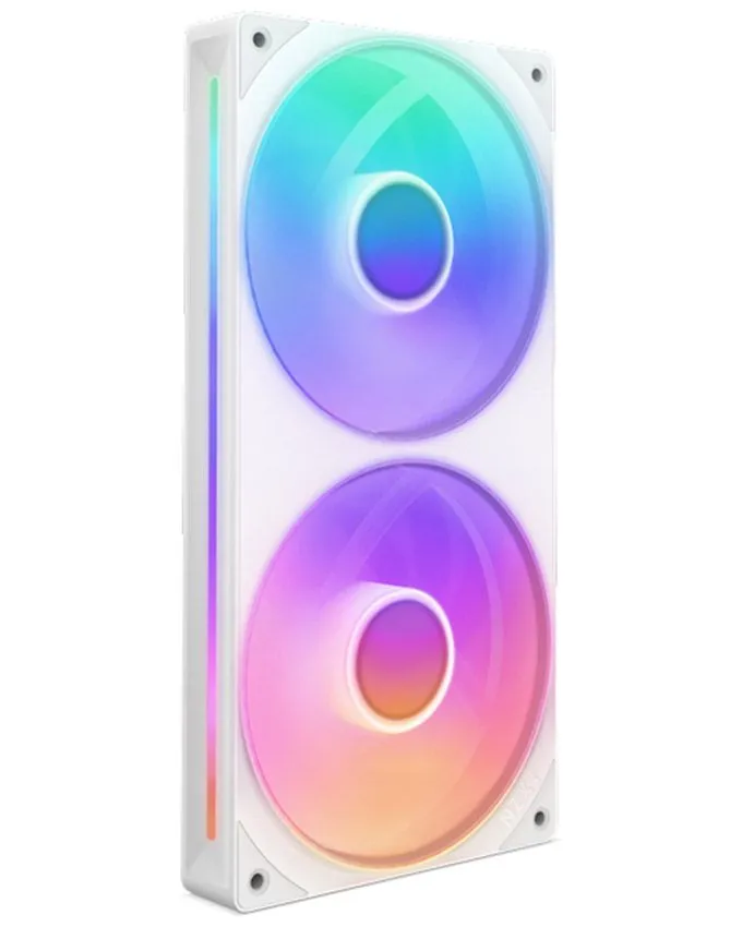 Ventilator NZXT F240 RGB Core 240mm (RF-U24HF-W1) White