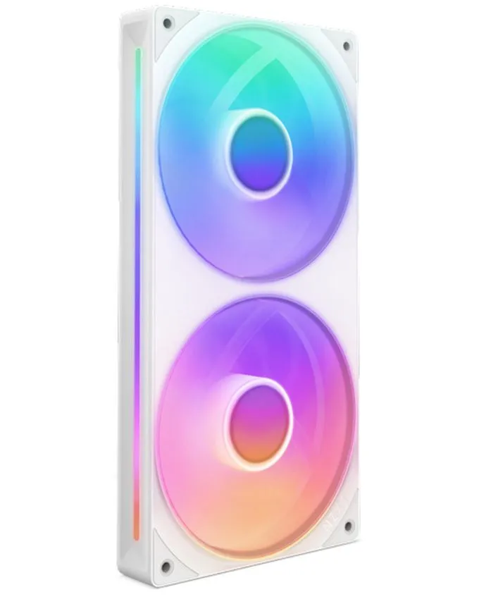Ventilator NZXT F280 RGB Core 280mm (RF-U28HF-W1) White