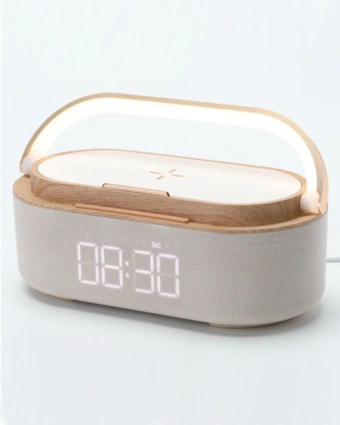 Wireless punjač Moye Aurora Plus - Radio, Lamp with Clock and Wi-Fi Charger