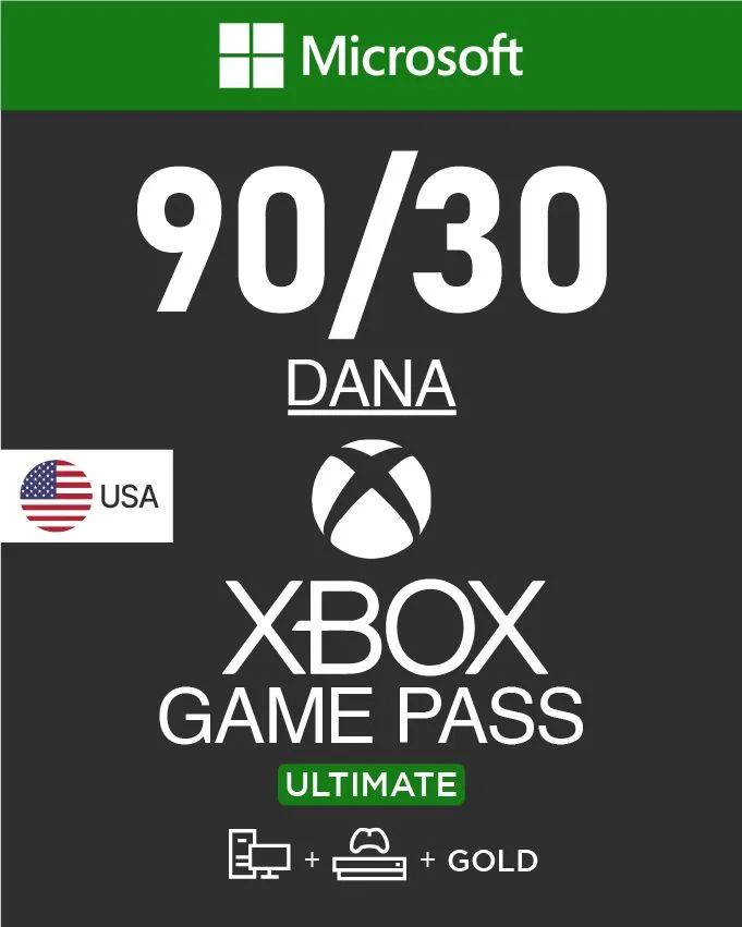 XBOX pretplata Game Pass Ultimate - (USA) / Digitalna pretplata