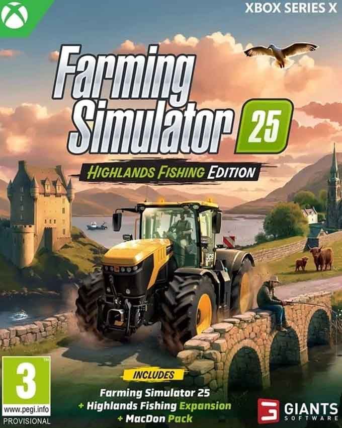 XBOX S/X Farming Simulator 25: Highlands Fishing Edition - ekspanzija