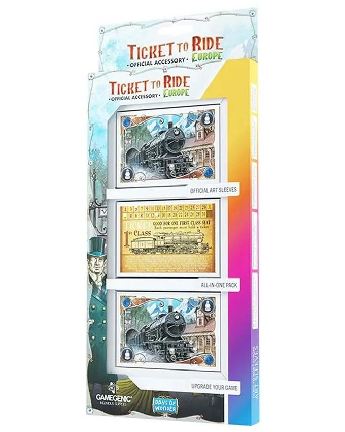 Zaštita za karte Ticket to Ride - Europe Art Sleeves