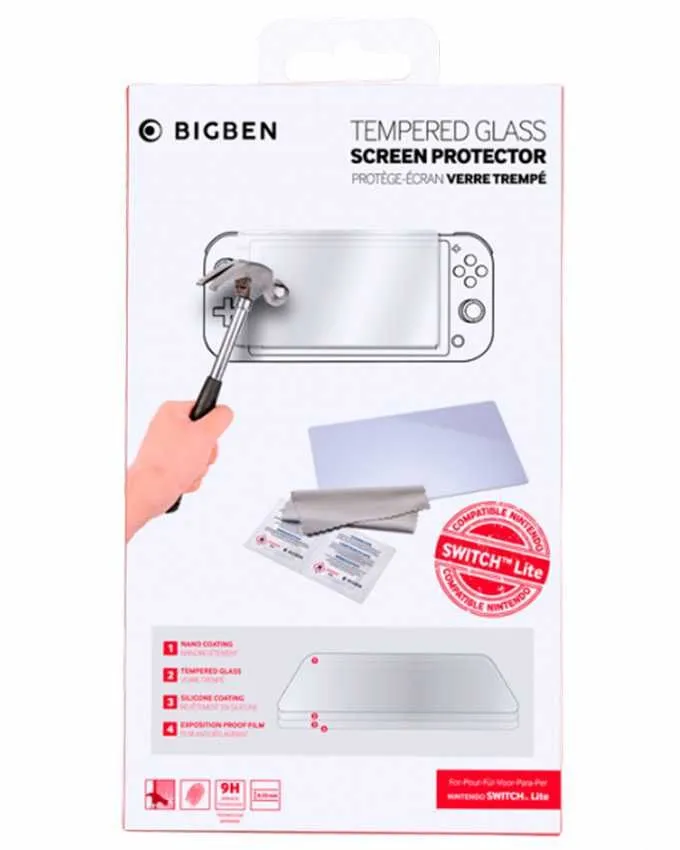 Zaštitno staklo Nacon BigBen Nintendo SWITCH Lite Tempered Glass Screen Protecto