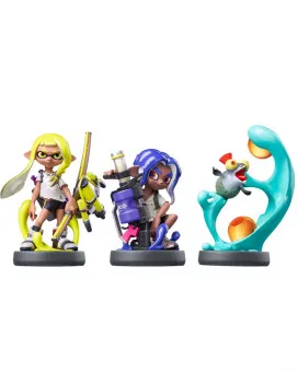 Amiibo Splatoon 3 - 3 in 1 - Octoline Inkline Smallfry
