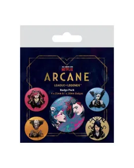 Bedževi Pyramid Arcane - Badge Pack
