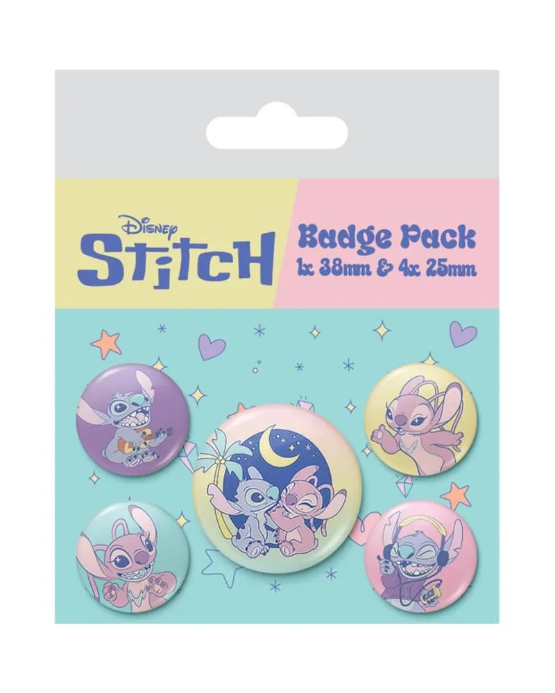 Bedževi Pyramid Lilo And Stitch - Badge Pack