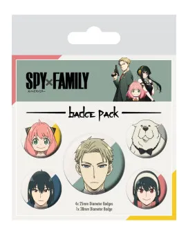 Bedževi Pyramid Spy X Family - Badge Pack
