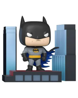 Bobble Figure DC - Dc Comics POP! - Batman on Rooftop - Deluxe