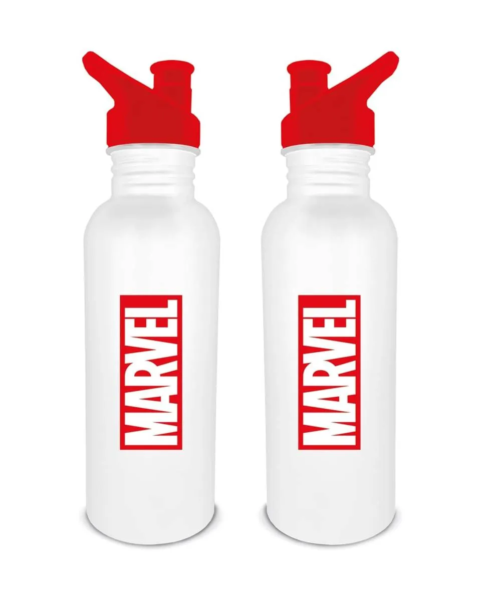 Boca Pyramid - Marvel Logo - Metal Bottle