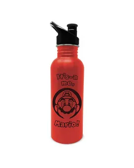 Boca Pyramid - Super Mario - It's-a me, Mario - Metal Canteen Bottle