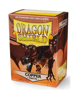 Dragon Shield 100 Standard Sleeves - Copper Matte
