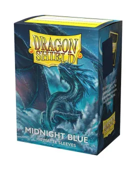 Dragon Shield 100 Standard Sleeves - Midnight Blue