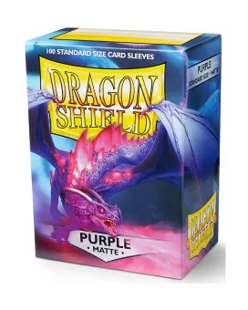 Dragon Shield 100 Standard Sleeves - Purple Matte