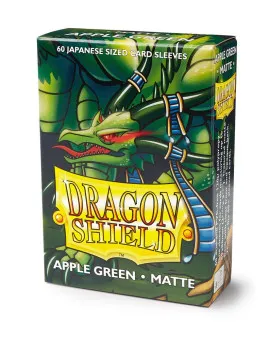 Dragon Shield 60 Japanese Size Sleeves - Apple Green Matte