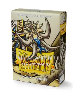 Dragon Shield 60 Japanese Size Sleeves - Ivory Matte